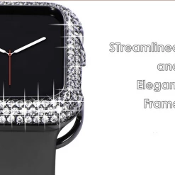 Unbranded Silver Rhinestone Apple Watch Case For Series 2 3 4 5 6 Fashion Jewelry 13 Unbranded Silver Rhinestone Apple Watch Case For Series 2 3 4 5 6 Fashion Jewelry