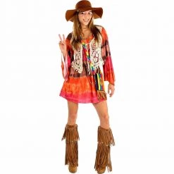 Balloon Agencies Festival Ladies Summer Tie-Dye Dress