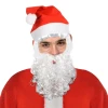 JD Party Father Christmas Santa Hat Wig And Beard Mens Costume Accessory