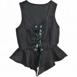 Balloon Agencies Costumes Black Pirate Vest Ladies Costume