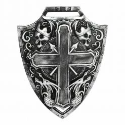 Balloon Agencies Medieval Crusader Knight Skull Shield & Sword Costume Prop Set Costume Accessories
