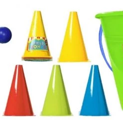 Balloon Agencies Home & Garden Water Balloon Toss Game Field Cone Can Toss Fun Family Game Kids Toys & Activity