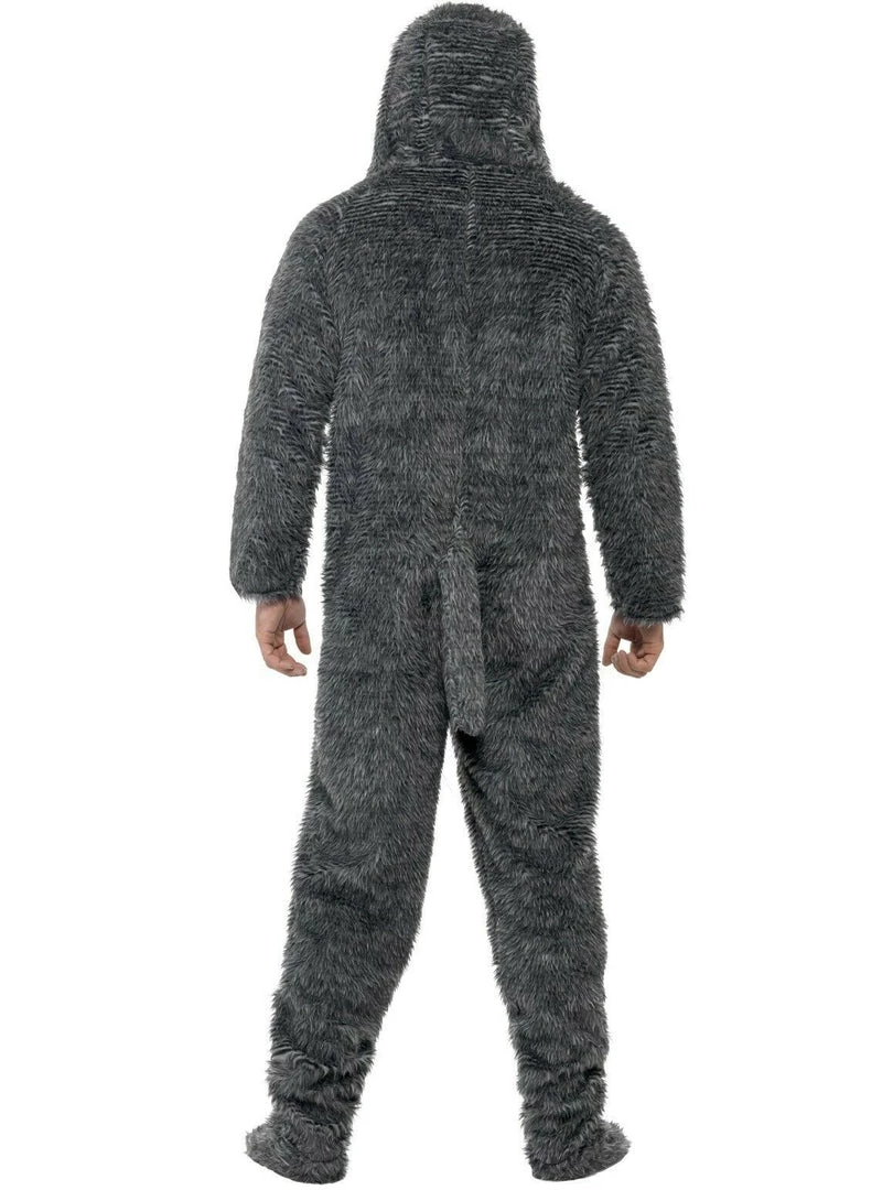 Smiffys Costumes Fluffy Dog Grey Jumpsuit With Hood Mens Costume 3 Smiffys Costumes Fluffy Dog Grey Jumpsuit With Hood Mens Costume