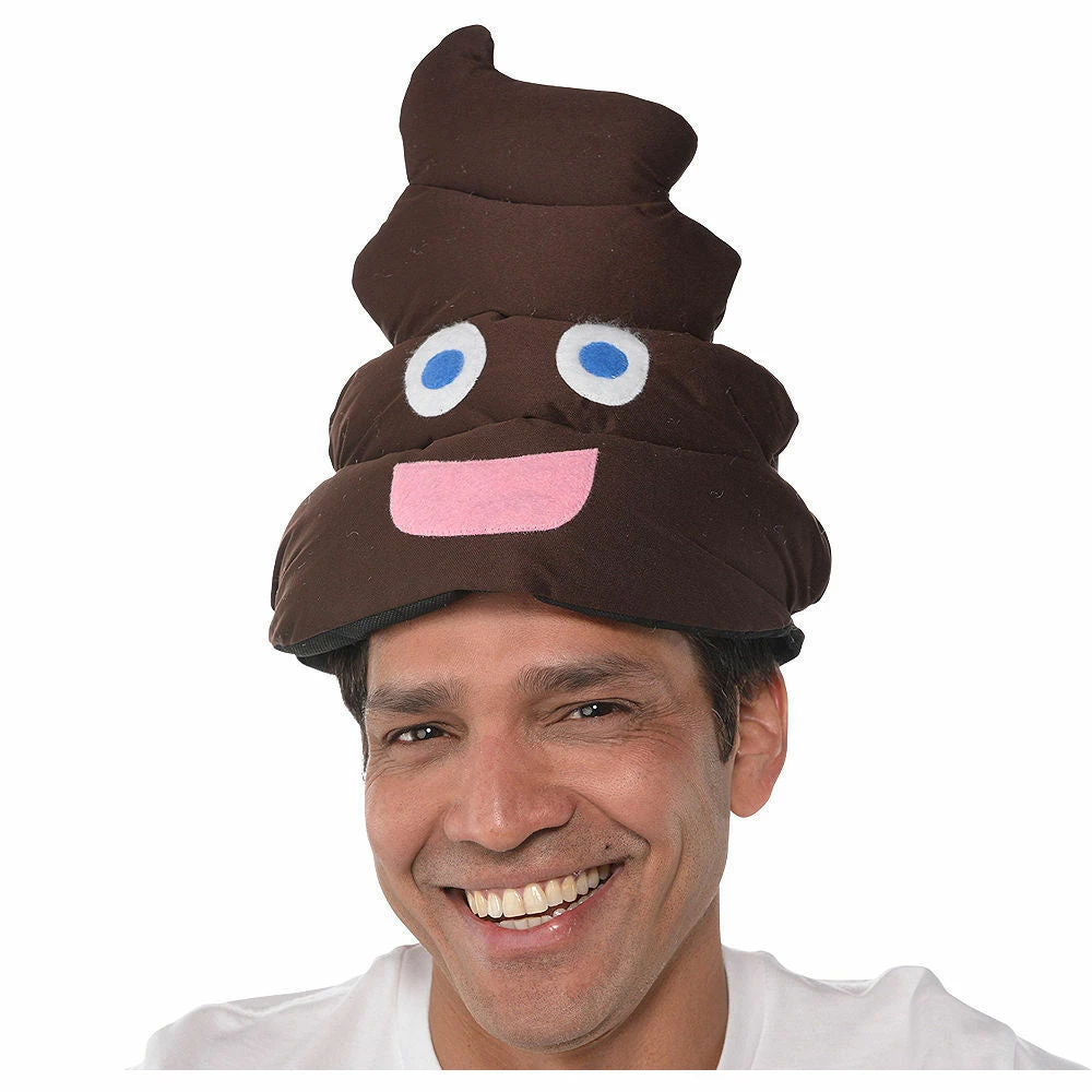 Balloon Agencies Poop Head Icon Hat Novelty Emoji Stag Do PoopHead Hat Costume Accessory 1 Balloon Agencies Poop Head Icon Hat Novelty Emoji Stag Do PoopHead Hat Costume Accessory