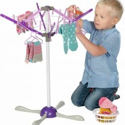 ATD Casdon Electronic Washer Wash Day Set Toy Ironing Board Clothesline House Play Home & Garden