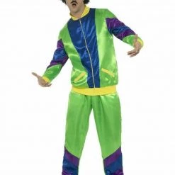 Smiffys Costumes Neon 90s 80s Height Of Fashion Shell Suit Tracksuit Mens Ladies Costume 23 Smiffys Costumes Neon 90s 80s Height Of Fashion Shell Suit Tracksuit Mens Ladies Costume
