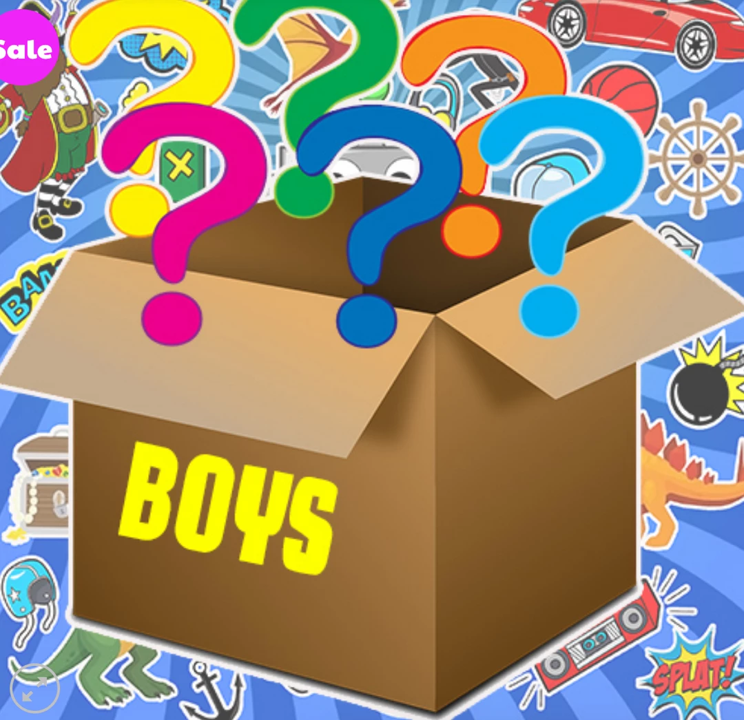Unbranded $80 RRP Mystery Box Set Of Boys Presents Assorted Lucky Dip Boys Gifts 1 Unbranded $80 RRP Mystery Box Set Of Boys Presents Assorted Lucky Dip Boys Gifts