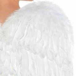 Balloon Agencies Christmas White Feather Adult Wings Christmas Costume Accessories 6 Balloon Agencies Christmas White Feather Adult Wings Christmas Costume Accessories