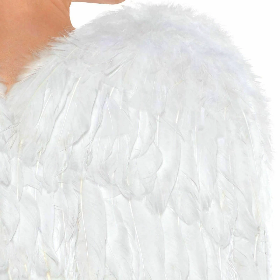 Balloon Agencies Christmas White Feather Adult Wings Christmas Costume Accessories 3 Balloon Agencies Christmas White Feather Adult Wings Christmas Costume Accessories