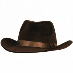 Balloon Agencies Costume Accessories Flocked Cowboy Men's Hat
