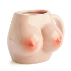 MDI Boobs Willy 3D Coffee Mug Ceramic Hens Night Stag Party Bachelorette