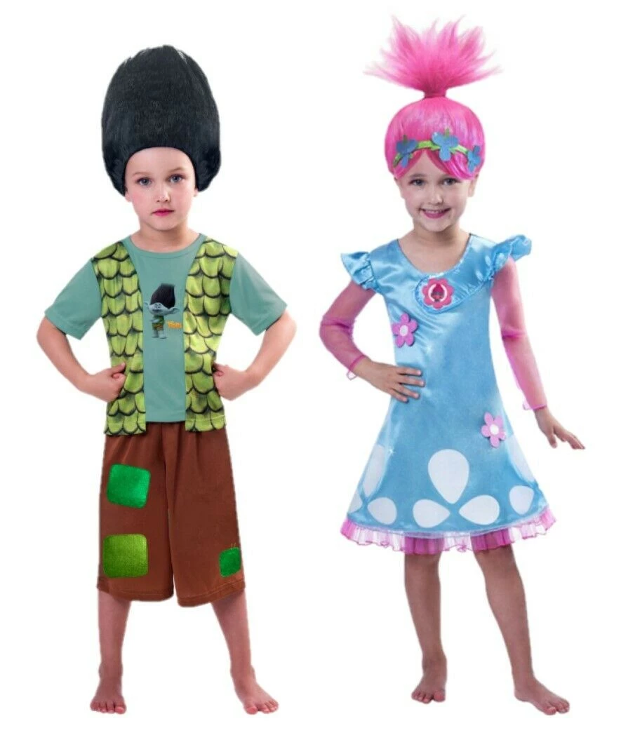 Balloon Agencies Costumes Trolls Poppy Branch Costume And Wig Set Boys Girls Book Week Halloween Costume 1 Balloon Agencies Costumes Trolls Poppy Branch Costume And Wig Set Boys Girls Book Week Halloween Costume