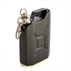 MDI Australia Black Mini Jerry Can Flask Keyring