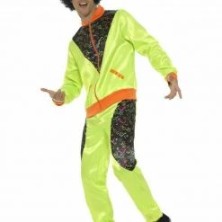 Smiffys Costumes Neon 90s 80s Height Of Fashion Shell Suit Tracksuit Mens Ladies Costume 31 Smiffys Costumes Neon 90s 80s Height Of Fashion Shell Suit Tracksuit Mens Ladies Costume