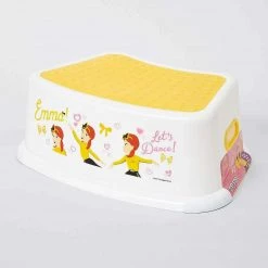 TAR Home & Garden Emma The Wiggles Girls Toilet Training Padded Toilet Seat Cover & Stool