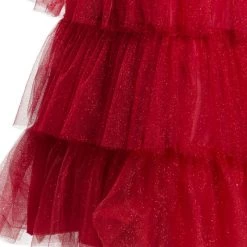 Rubie's Beetlejuice Lydia Deetz Red Wedding Dress Halloween Ladies Costume