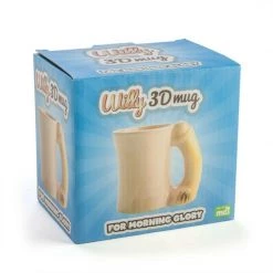 MDI Boobs Willy 3D Coffee Mug Ceramic Hens Night Stag Party Bachelorette