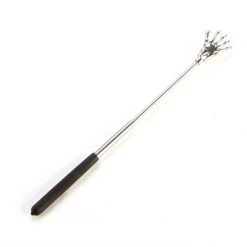 Unbranded Extendable Telescopic Back Scratcher Skeleton Hand Rose Gold Silver