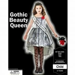 Amscan Drop Dead Gorgeous Beauty Queen Girls Halloween Costume