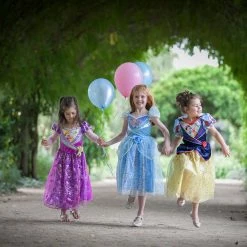 Rubie's Disney Princess Snow White Shimmer Deluxe Girls Costume And Wig Costumes