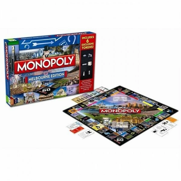 CREA Home & Garden Monopoly Australian City Edition Board Game Collection Fun Family Activity 10 CREA Home & Garden Monopoly Australian City Edition Board Game Collection Fun Family Activity