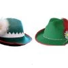 Aussie Toys Green Alpine Hat With Daisy Flower Bavarian Oktoberfest Lederhosen Costume Acces Costume Accessories