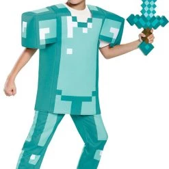 Morris Minecraft Armor Deluxe Child Costume Costumes