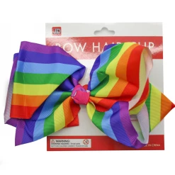 JD Party 6" Hair Bow Clip Jojo Style For Girls Teens Kids Toddle Large School Dance Party 24 JD Party 6