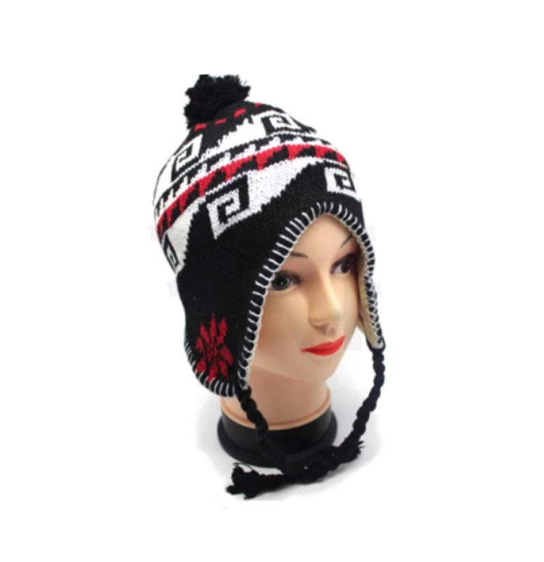 JD Party Costume Accessories Fashionable Beanie Hat With Strings Assorted Designs Ladies Knitted Beanie 6 JD Party Costume Accessories Fashionable Beanie Hat With Strings Assorted Designs Ladies Knitted Beanie