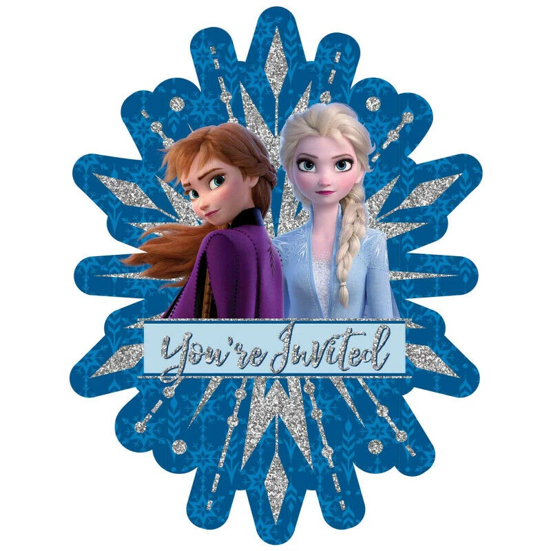 Balloon Agencies Disney Frozen 2 Jumbo Deluxe Glittered 8 Packs Party Invitation Party Supplies 1 Balloon Agencies Disney Frozen 2 Jumbo Deluxe Glittered 8 Packs Party Invitation Party Supplies