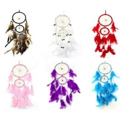 JD Home & Garden Dream Catcher 1 Ring 16cm 2 Rings 10cm Assorted Colours Wall Hanging Decoration 5 JD Home & Garden Dream Catcher 1 Ring 16cm 2 Rings 10cm Assorted Colours Wall Hanging Decoration