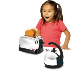ATD Casdon Kitchen Appliances Breakfast Toy Set Microwave Toy Mixer Pretend Play Home & Garden