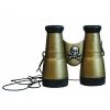 Sweidas Costume Accessories Deluxe Pirate Binoculars Nautical Captain Costume Accessory Gold & Black Skull