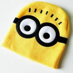 Unbranded Despicable Me Minions Beanie Hat & Gloves 3D Knitted Winter Yellow Set Kids Boys 7 Unbranded Despicable Me Minions Beanie Hat & Gloves 3D Knitted Winter Yellow Set Kids Boys
