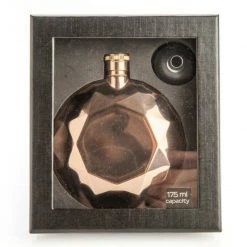 MDI Australia Ladies Hip Flask Alcohol Womens Liquor Whisky Party Rose Gold Round Stainless 10 MDI Australia Ladies Hip Flask Alcohol Womens Liquor Whisky Party Rose Gold Round Stainless