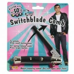 FORUM Grease 50s Switch Blade Knife Flick Comb Rock Roll Teddy Boy Costume Accessory Costume Accessories