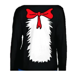 JD Party Dr Seuss Cat In The Hat Costume Top Hat Tutu Sparkle Socks Bow Tie Top Book Week Costumes