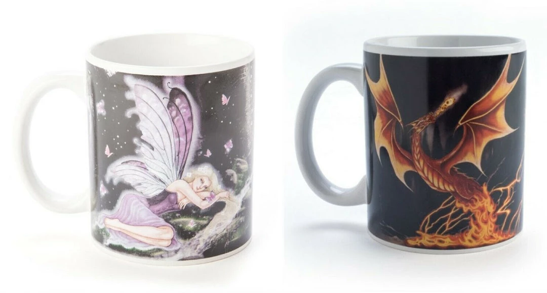 MDI Australia Coffee Ceramic Mug Novelty Tea Cup Mystical Mug Dragon Mystical Fairy Mug Home & Garden 1 MDI Australia Coffee Ceramic Mug Novelty Tea Cup Mystical Mug Dragon Mystical Fairy Mug Home & Garden