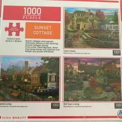 Kmart Art Gallery Toy Makers Shed 1000 Piece Jigsaw Puzzle Adult Kids 12 Year Plus