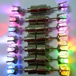 AliExpress LED Light Up Colourful Rhinestone Stud Ladies Earrings