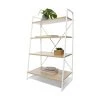 Kmart Home & Garden Scandinavian Ladder Bookshelf Scandi Design Book Shelf 4 Tier Bookcase Storage