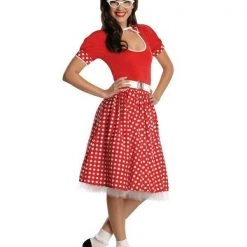 Rubies Deerfield Costumes 50s Rebel Chick Ladies Nerd Guy Mens Ladies Costume