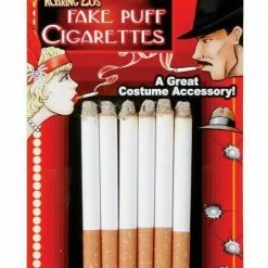 Forum Novelties 6Pk Of Roaring 20s Gangster Flapper Fake Puff Lit Cigarettes