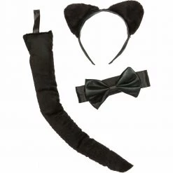 Balloon Agencies Black Sexy Adult Cat Costume Accessory Set Costume Accessories