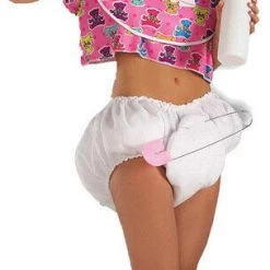 Morris Costumes Funny Baby Blue Pink Ladies Mens Costume Kit