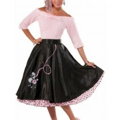 Tomfoolery Costumes 50s Poodle Skirt Size STD Ladies Costume
