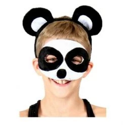 Sweidas Costume Accessories Farm Animal Headband & Mask Costume Set Sheep Panda Owl Fox Frog Cat Horse Zebra