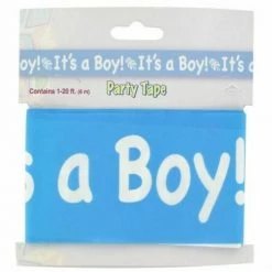 Beistle Baby Shower It's A Boy Or Its A Girls 6m Long Party Tape Decoration Banner