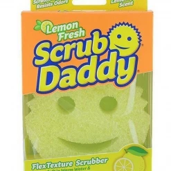 Kleva Scrub Daddy Mommy Sponge & Storage Caddy Cleaning Scrubber As Seen On Shark Tank Home & Garden