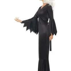 Smiffy's Elvira Morticia Midnight Vamp Ladies Halloween Costume Halloween Costumes